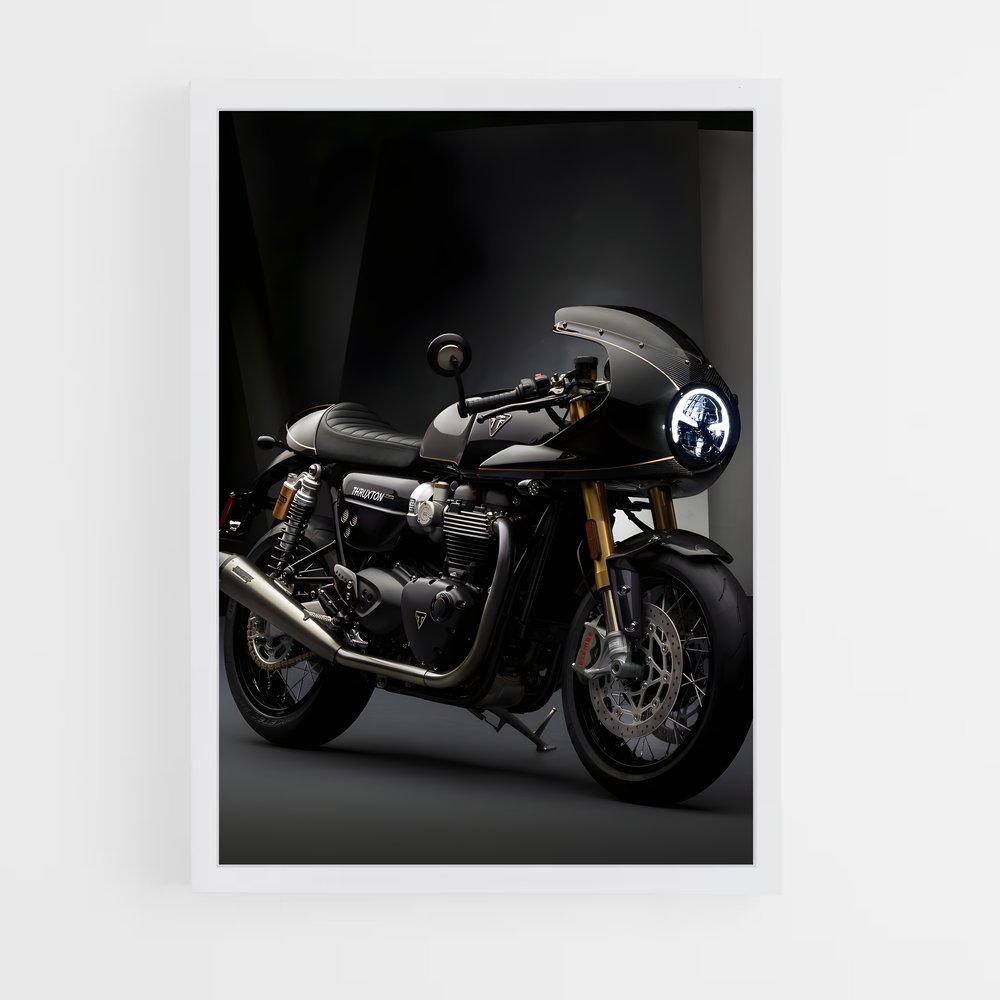 Poster Ombres de Thruxton – affiche Triumph (vue 3)